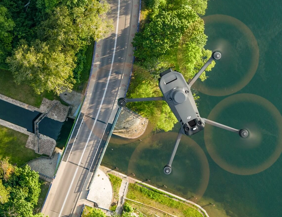 Мониторинг окружающей среды с помощью DJI Mavic 3M