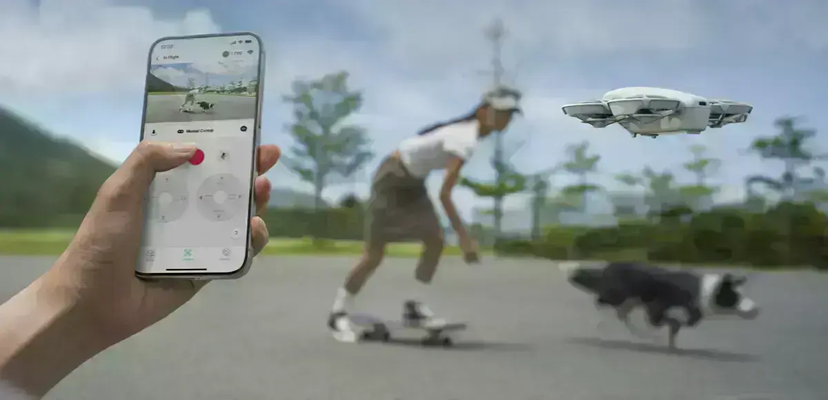 Дистанційне керування джостиком з додатку dji