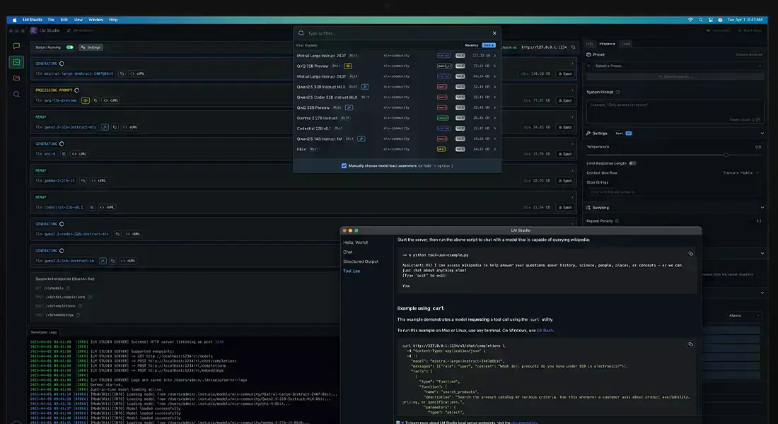 Mac Studio з M3 Ultra - Вигляд з боку