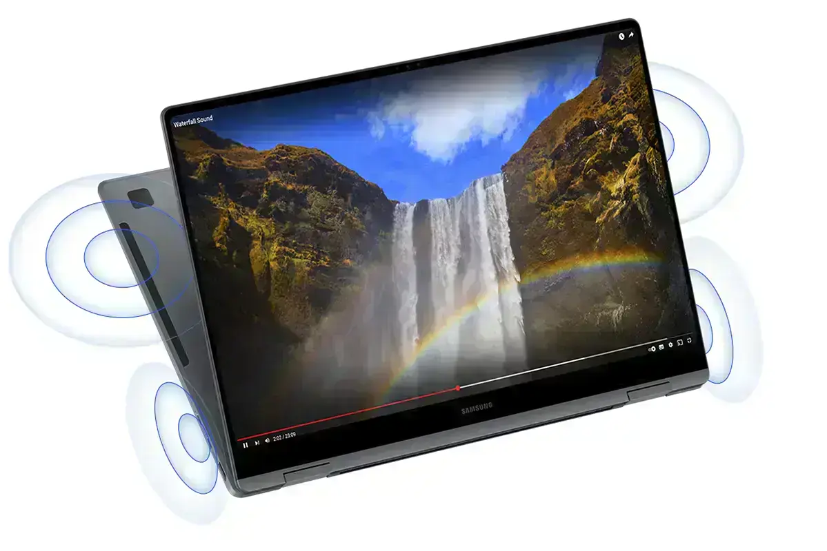 Samsung Galaxy Book4 Pro с объемным звуком