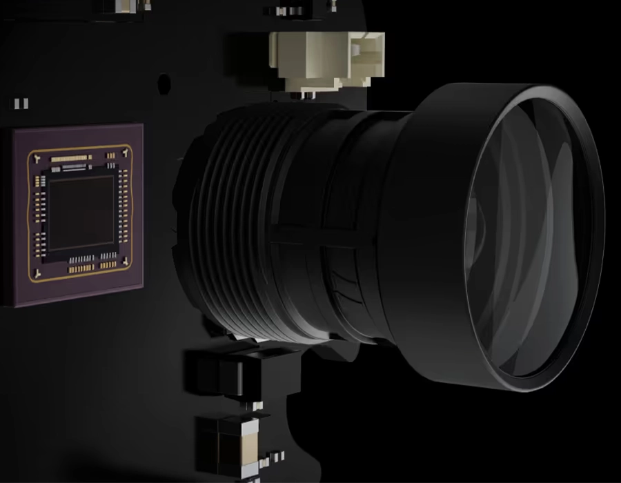 CMOS-сенсор и объективы камеры Ajax BulletCam HL