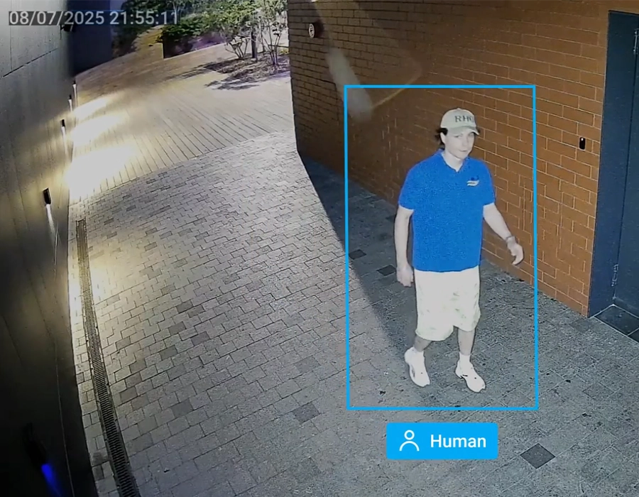 Полноцветное ночное видео камеры Ajax BulletCam HL с гибридной подсветкой