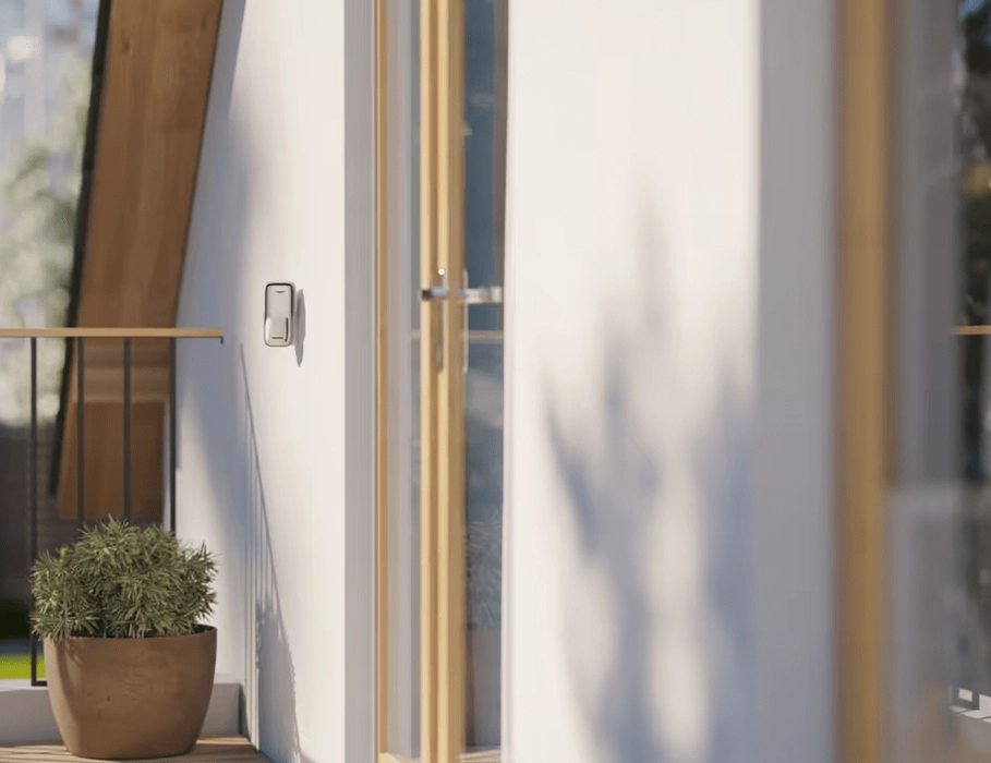 Беспроводной уличный датчик движения «штора» Ajax Curtain Outdoor White