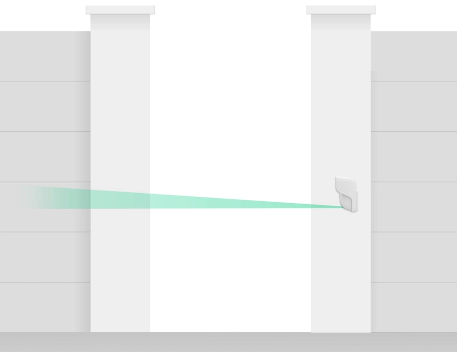 Беспроводной уличный датчик движения «штора» Ajax Curtain Outdoor White