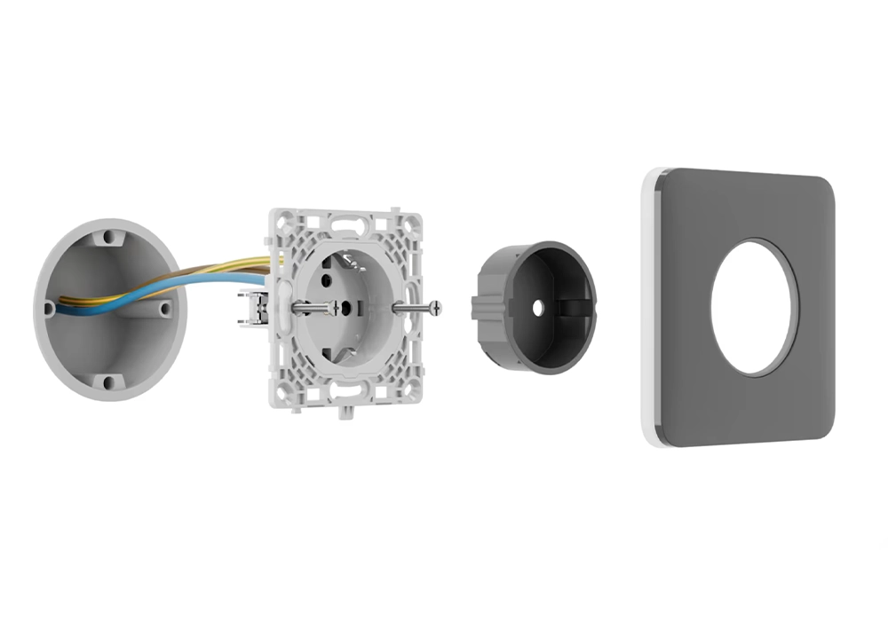 Ajax Outlet (basic) [type F] - демонстрація простого встановлення