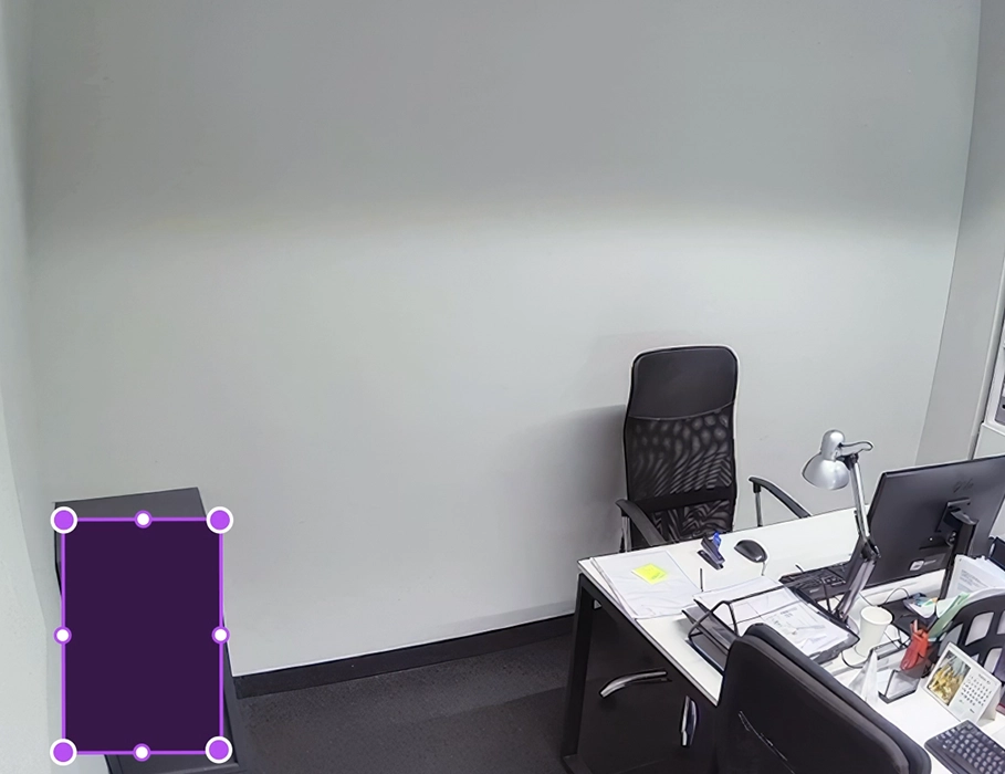 IndoorCam с функцией скрытых зон для защиты приватности