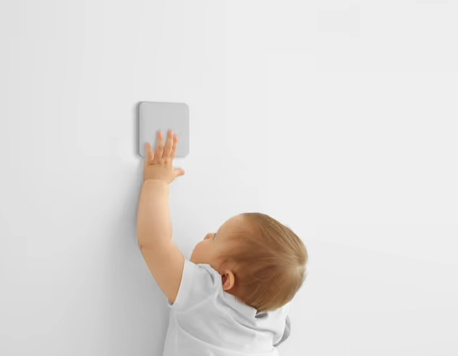 Розумний сенсорний перехресний вимикач Ajax LightSwitch (Crossover) Jeweller - Graphite