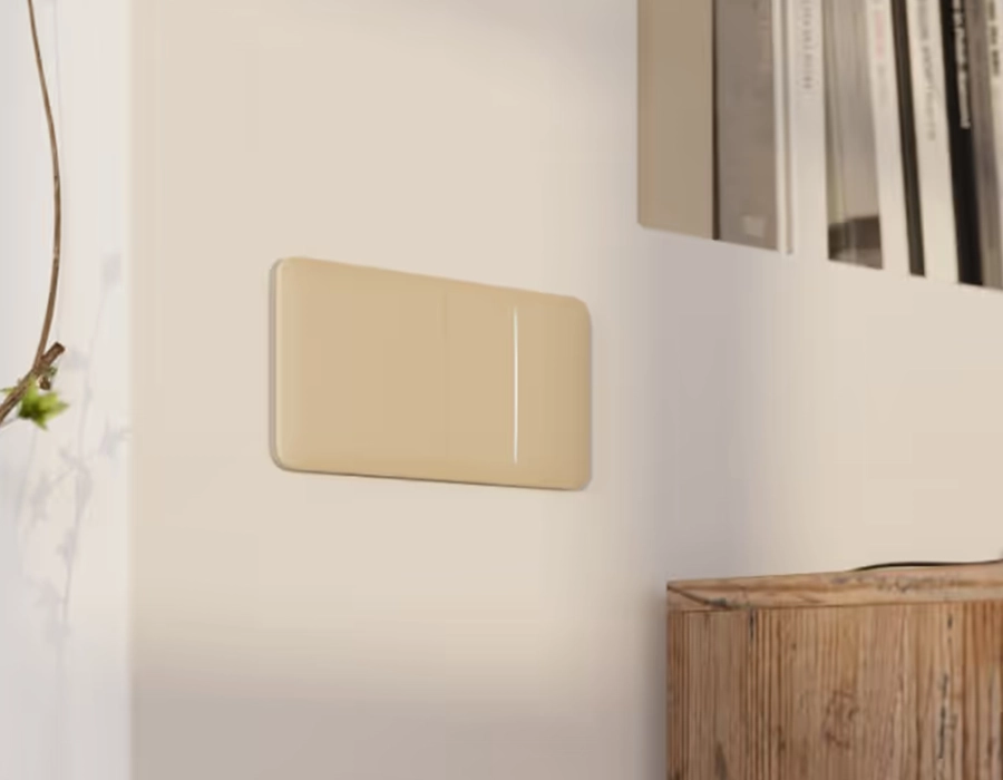 Розумний сенсорний перехресний вимикач Ajax LightSwitch (Crossover) Jeweller - Graphite