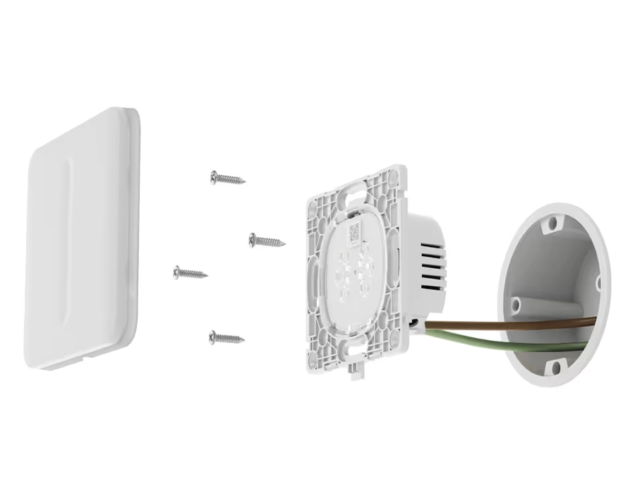 Розумний сенсорний димерний вимикач світла Ajax LightSwitch (Dimmer) Jeweller - Olive