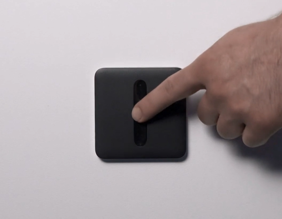 Розумний сенсорний димерний вимикач світла Ajax LightSwitch (Dimmer) Jeweller - Olive