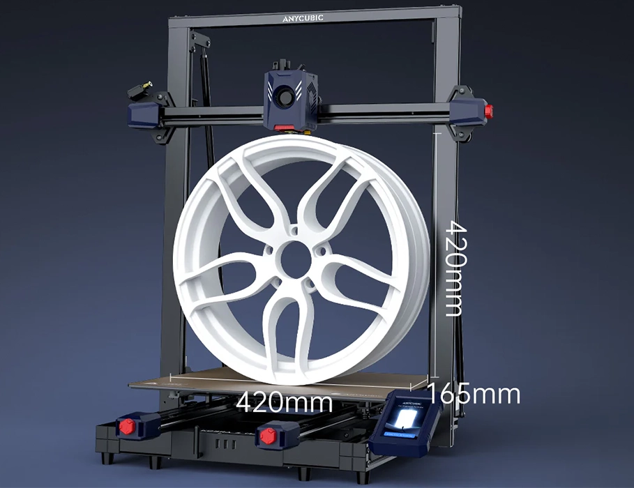 Anycubic Kobra 2 Max во время печати