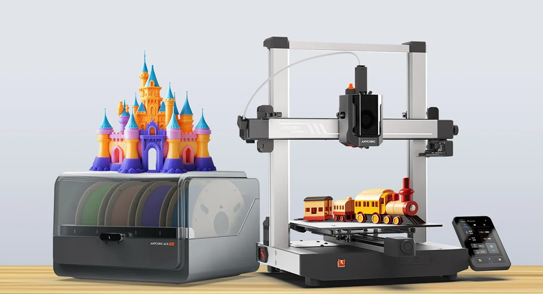 3D-принтер Anycubic Kobra 3 Combo