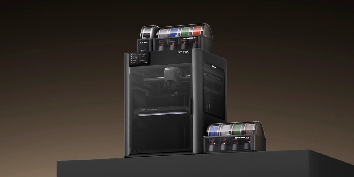 3D-принтер Bambu Lab H2C — внешний вид корпуса