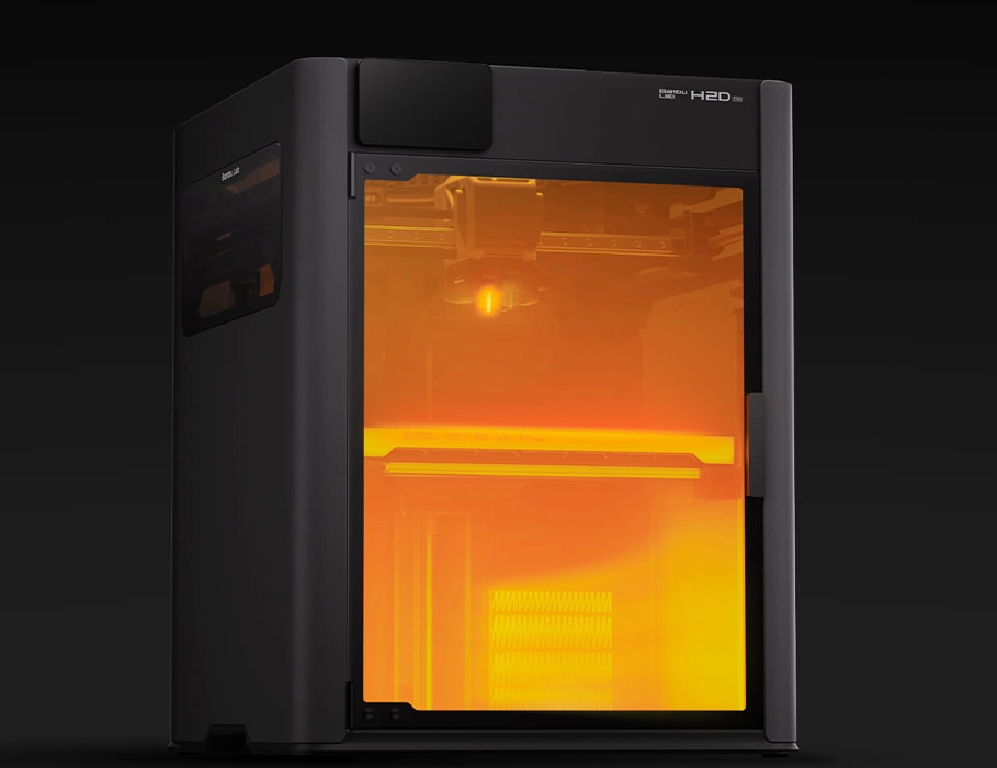 Активная камера нагрева и охлаждения 3D-принтера Bambu Lab H2D Pro, поддержка температуры 65 °C