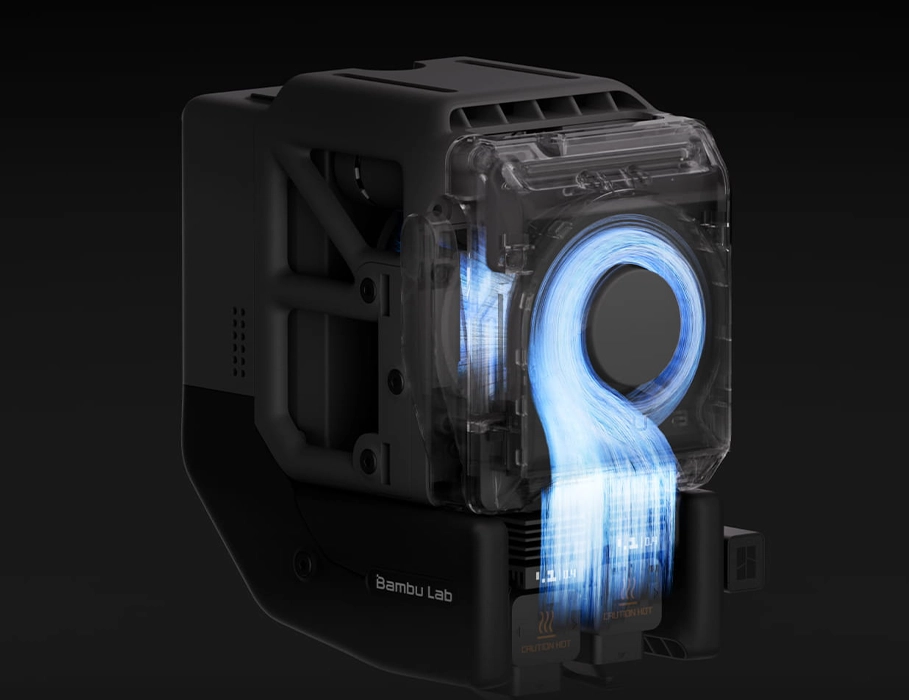 Обновленный вентилятор охлаждения печатной головки 3D-принтера Bambu Lab H2D Pro
