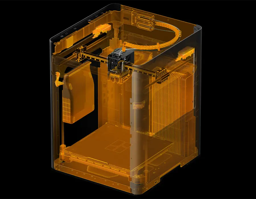 Вогнезахисна камера 3D-принтера H2D