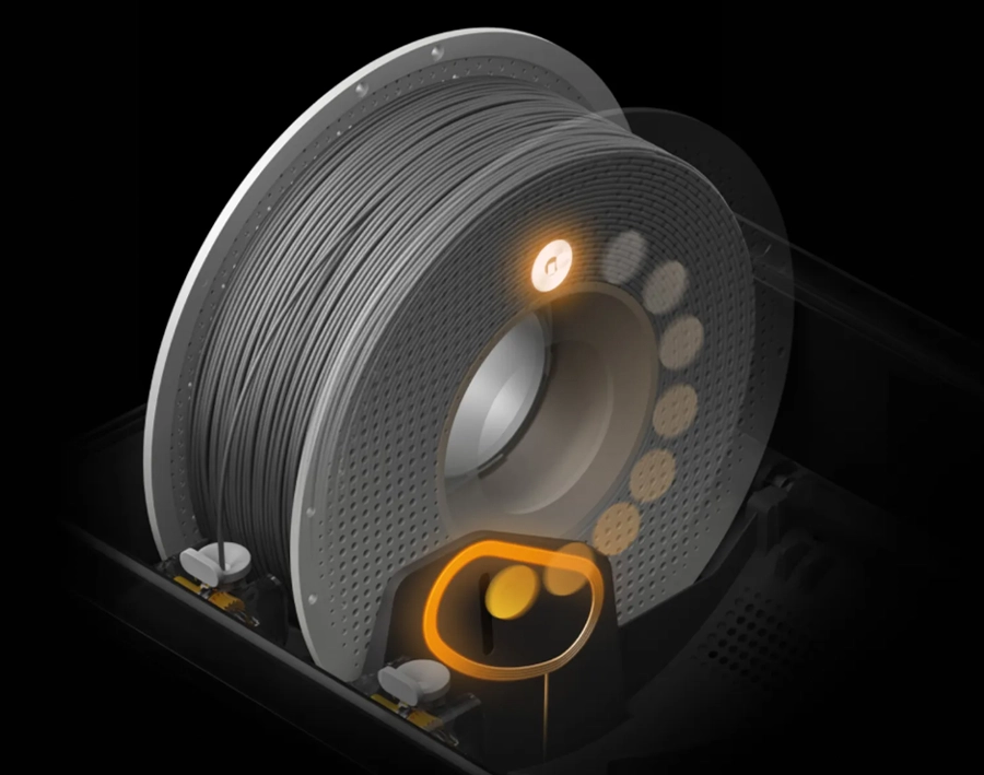 RFID-синхронизация катушек филамента в AMS 2 Pro для оптимальной сушки