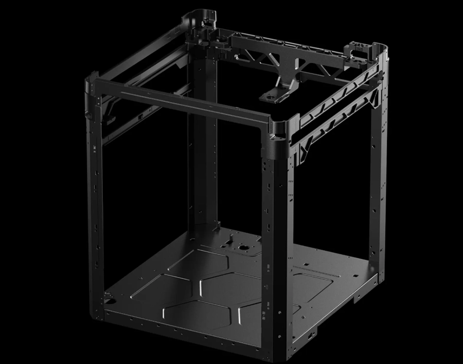 Прочный корпус Bambu Lab H2S из литого под давлением алюминия