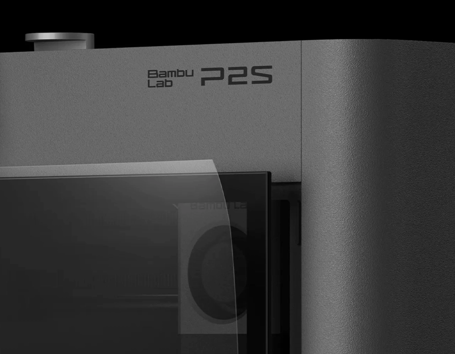 Ударопрочное переднее стекло Bambu Lab P2S с защитной антиразбивающей плёнкой