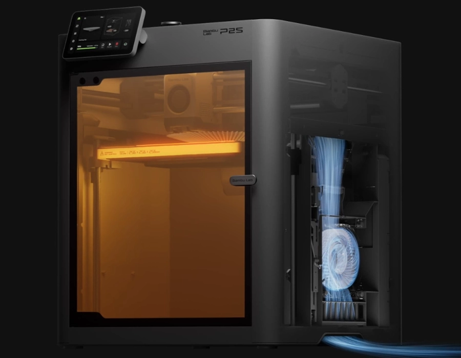 3D-принтер Bambu Lab P2S с системой охлаждения с адаптивным воздушным потоком