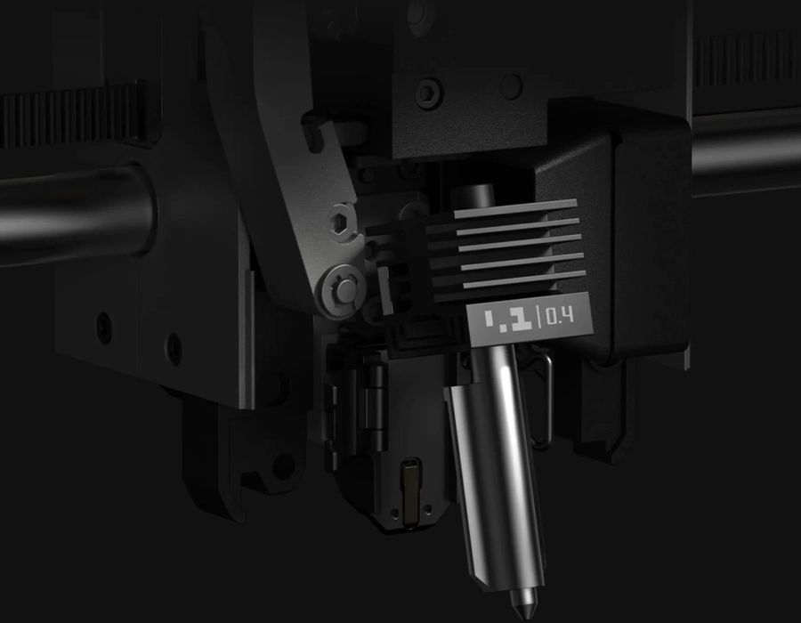 Хот-энд 3D-принтера Bambu Lab P2S со съёмной системой замены сопел