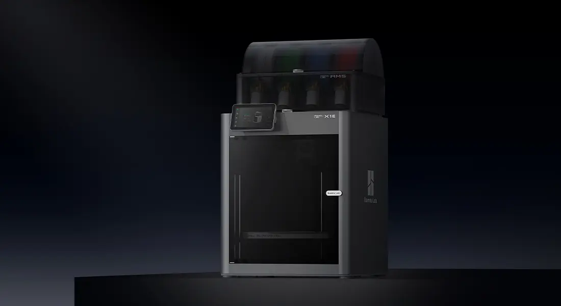 Общий вид 3D-принтера Bambu Lab X1E