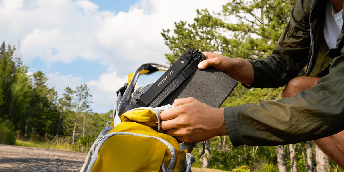 Сонячна панель EcoFlow 28W Solar Panel - Type-C (EFSOLAR28W-P-S-TY-4-EU)