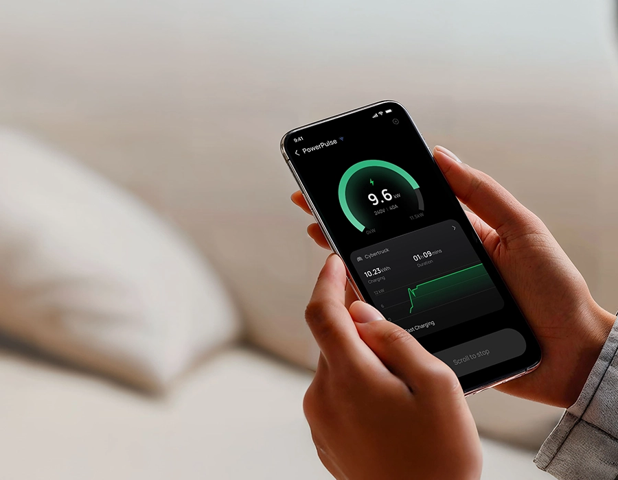 Зарядная станция для электромобиля EcoFlow PowerPulse 2 [однофазная] (PowerPulse 2-7kW-EU)