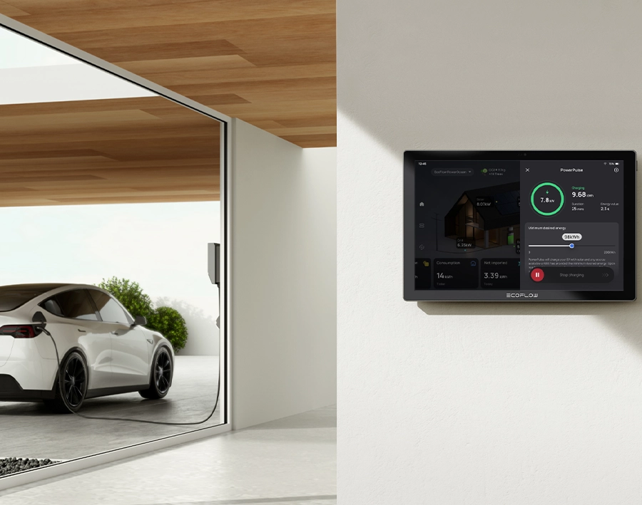 Зарядная станция для электромобиля EcoFlow PowerPulse [однофазная] (PowerPulse-EvCharger-11kw-EU)