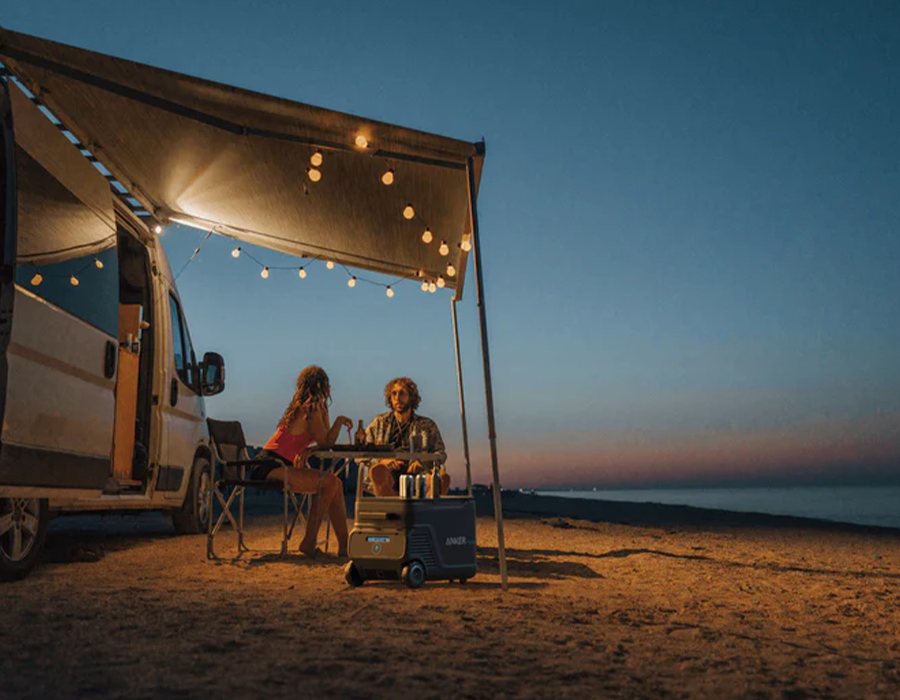 Портативный холодильник Anker SOLIX EverFrost Powered Cooler 40L (A17A13M2)