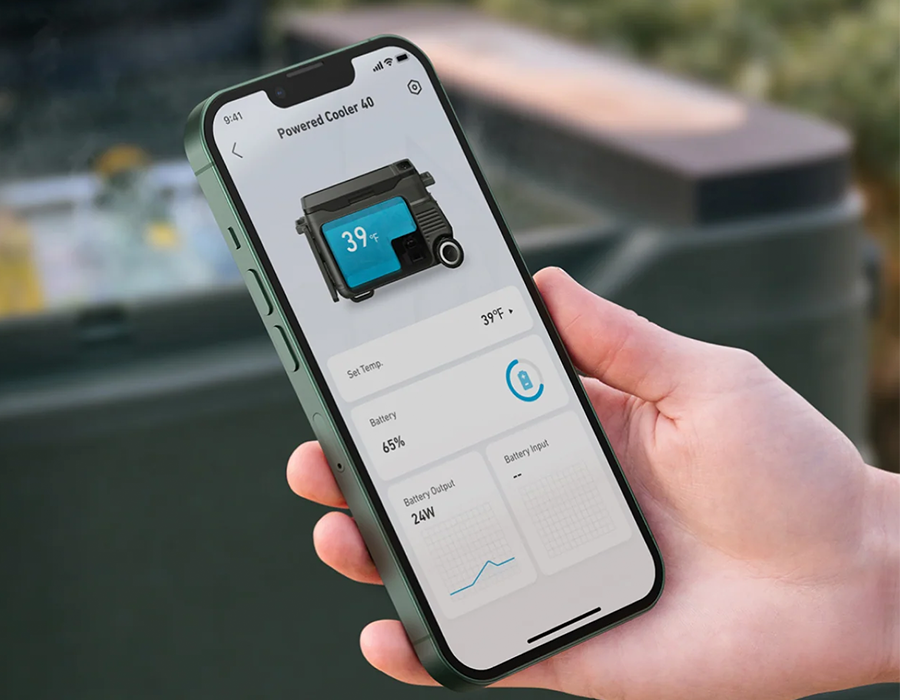 Портативный холодильник Anker SOLIX EverFrost Powered Cooler 40L (A17A13M2)