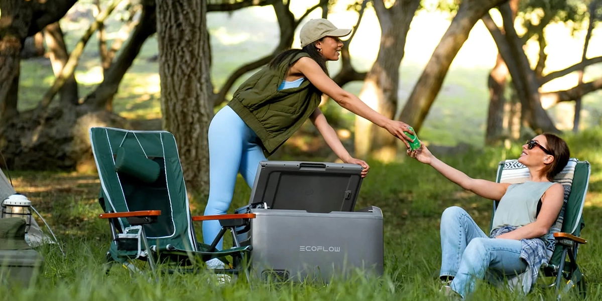 Портативний холодильник EcoFlow GLACIER Classic 35L з акумулятором (EFGLACIER35L-EU-NBOX/ZYDBX100-EB)