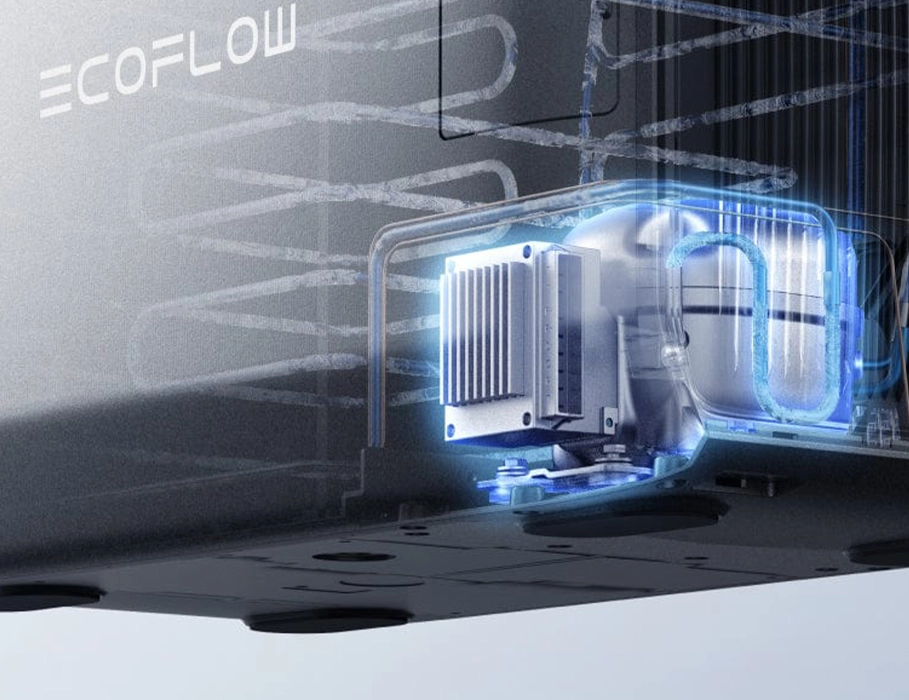 Портативний холодильник EcoFlow GLACIER Classic 35L з акумулятором (EFGLACIER35L-EU-NBOX/ZYDBX100-EB)