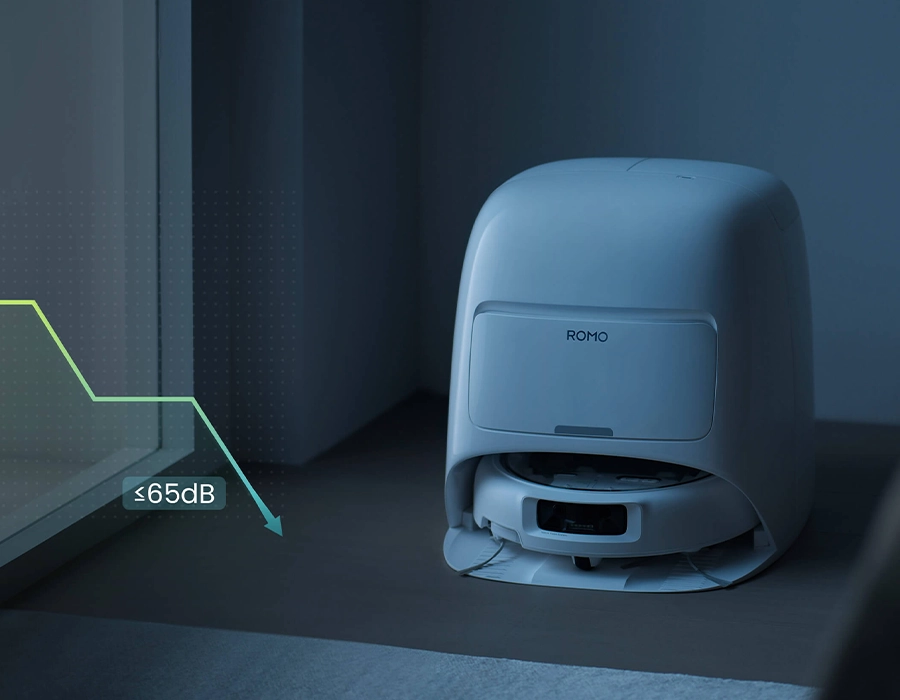 Робот-пилосос з вологим прибиранням DJI ROMO A (CP.CR.00000054)