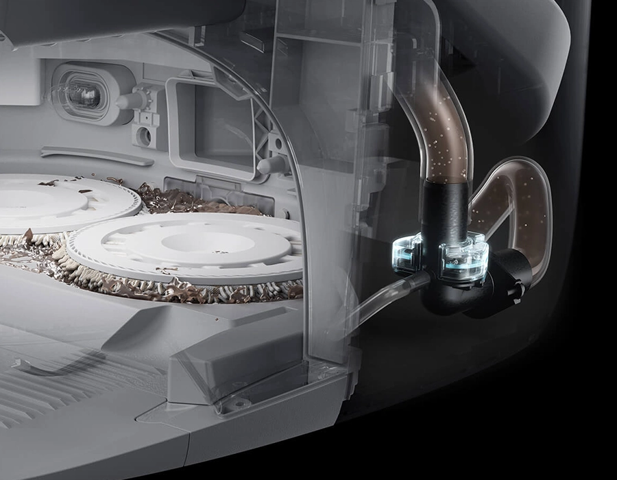 Робот-пылесос с влажной уборкой DJI ROMO P (CP.CR.00000052)