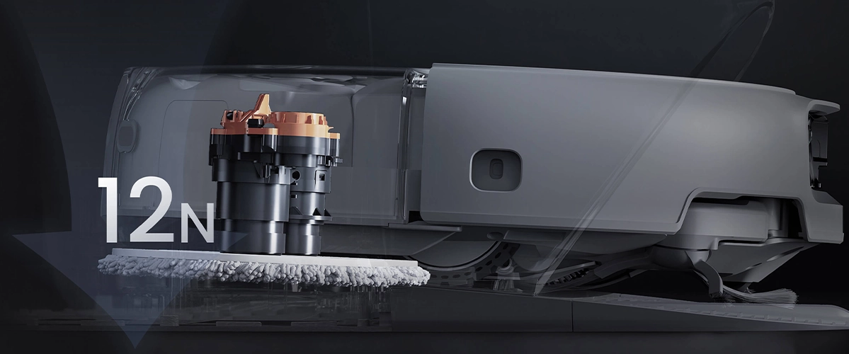 Робот-пылесос с влажной уборкой DJI ROMO P (CP.CR.00000052)