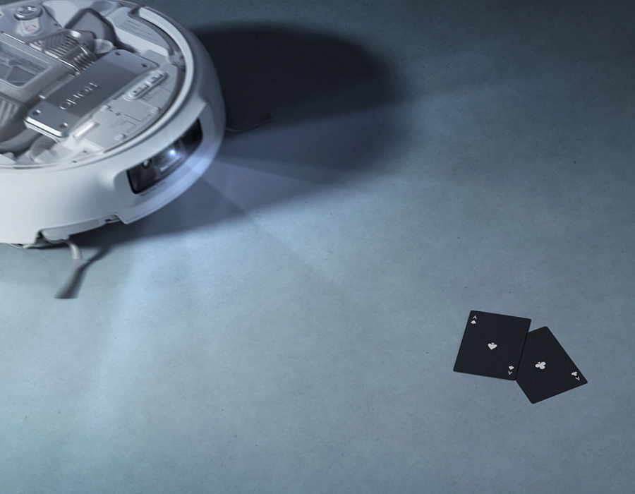 Робот-пылесос с влажной уборкой DJI ROMO P (CP.CR.00000052)