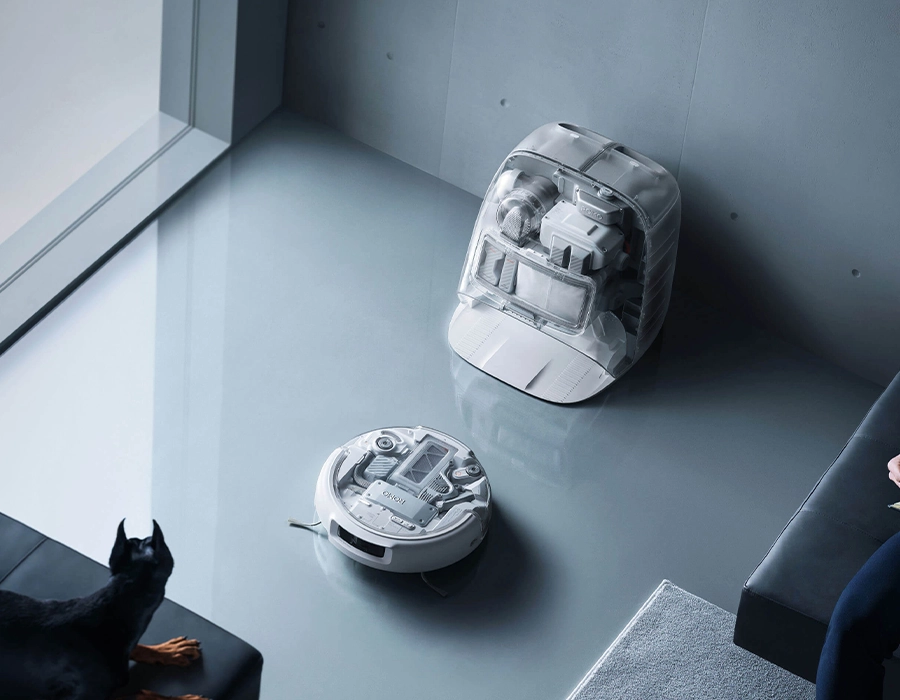 Робот-пылесос с влажной уборкой DJI ROMO P (CP.CR.00000052)