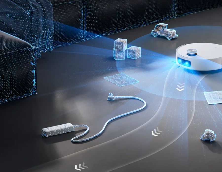 Робот-пилосос з вологим прибиранням Dreame Aqua 10 Ultra Roller Complete White (RLH71DE-1-wh)