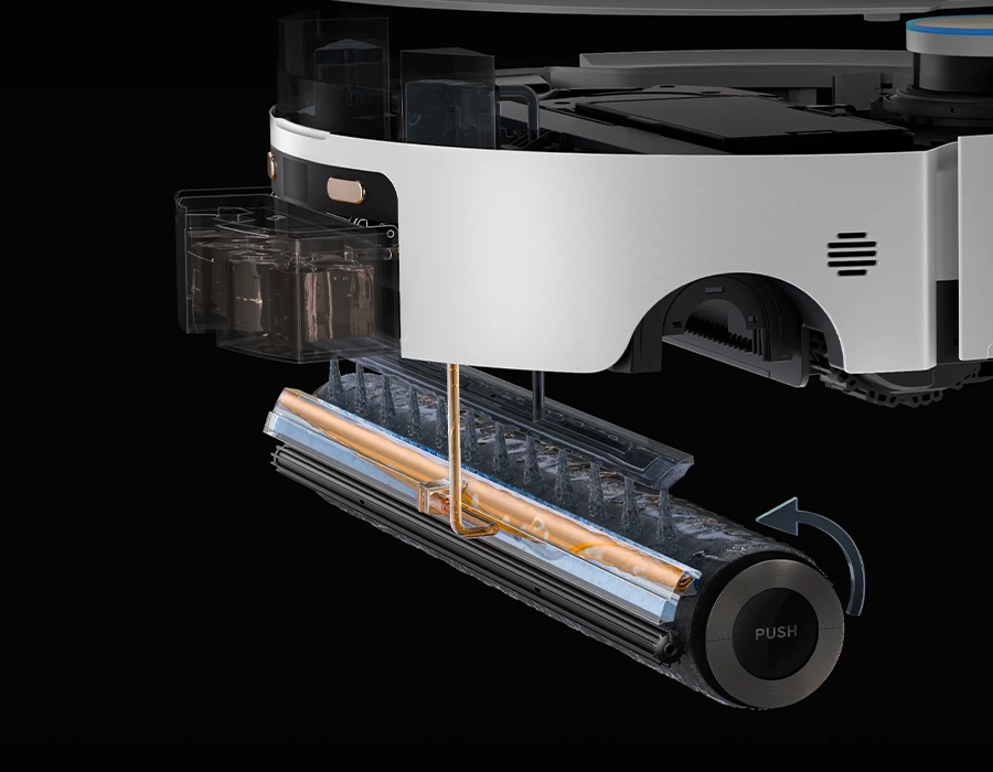 Робот-пилосос з вологим прибиранням Dreame Aqua 10 Ultra Roller Complete White (RLH71DE-1-wh)