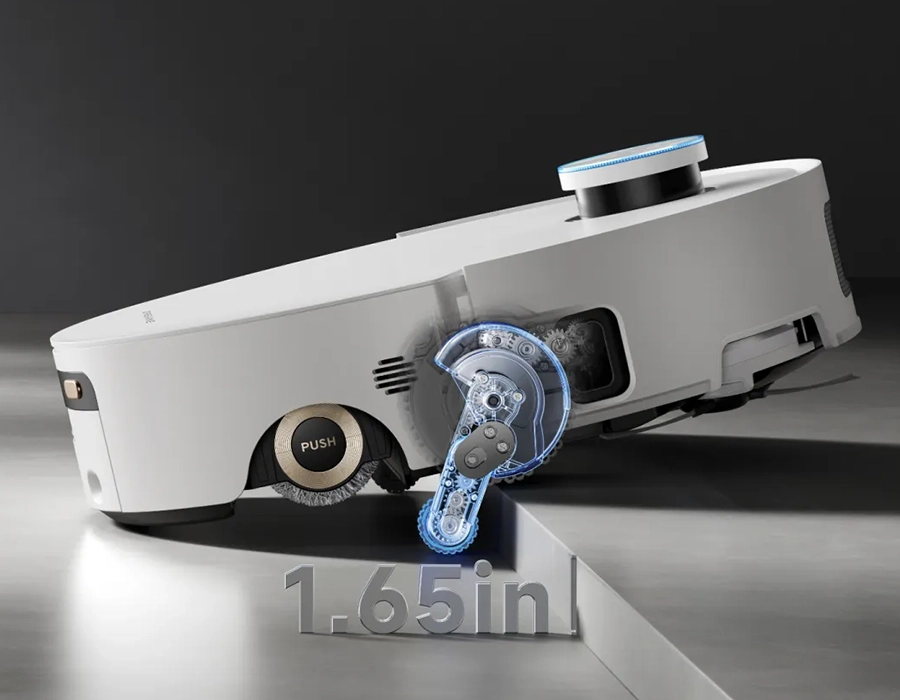 Робот-пилосос з вологим прибиранням Dreame Aqua 10 Ultra Roller Complete White (RLH71DE-1-wh)