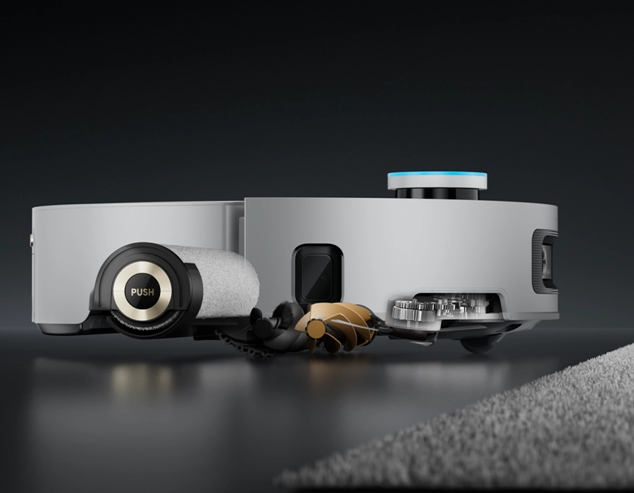 Робот-пилосос з вологим прибиранням Dreame Aqua 10 Ultra Roller Complete White (RLH71DE-1-wh)