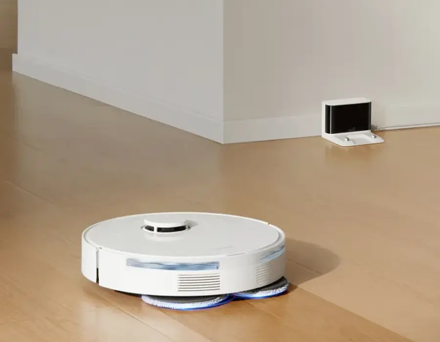 Робот-пылесос Dreame Bot L10s Pro Gen2 с системой очистки DuoScrub, вращающиеся щетки
