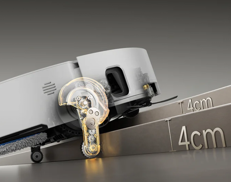 Робот-пилосос з вологим прибиранням Dreame Bot MatriX 10 Ultra White (RLX95CE-Wh)