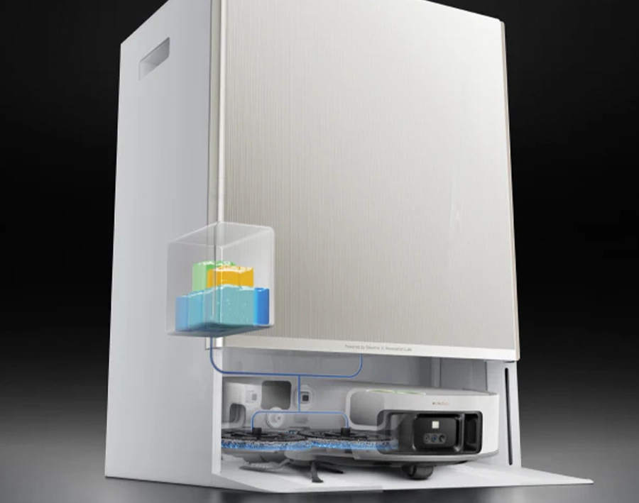 Робот-пилосос з вологим прибиранням Dreame Bot MatriX 10 Ultra White (RLX95CE-Wh)