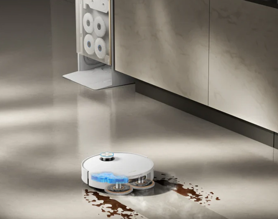 Робот-пилосос з вологим прибиранням Dreame Bot MatriX 10 Ultra White (RLX95CE-Wh)