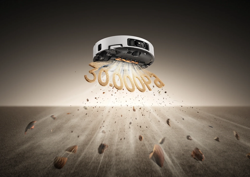 Робот-пилосос з вологим прибиранням Dreame Bot MatriX 10 Ultra White (RLX95CE-Wh)