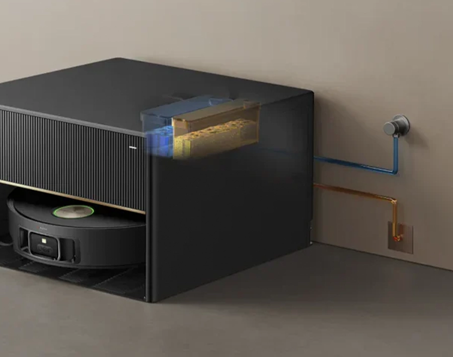 Dreame X50 Master с автоматической системой подачи и слива воды