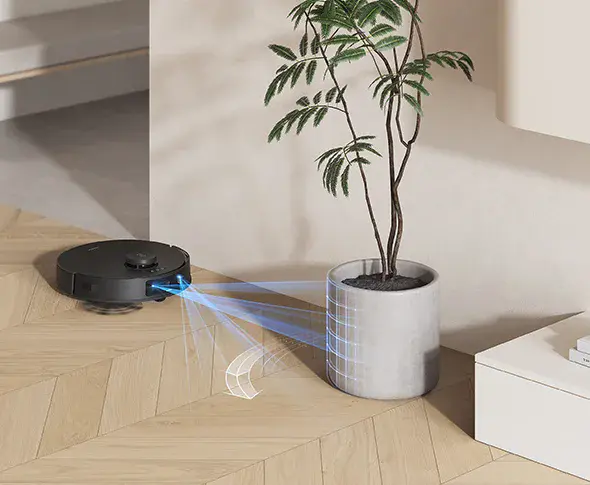 Технология TrueDetect 3D 3.0 в работе робота-пылесоса ECOVACS DEEBOT T30 OMNI