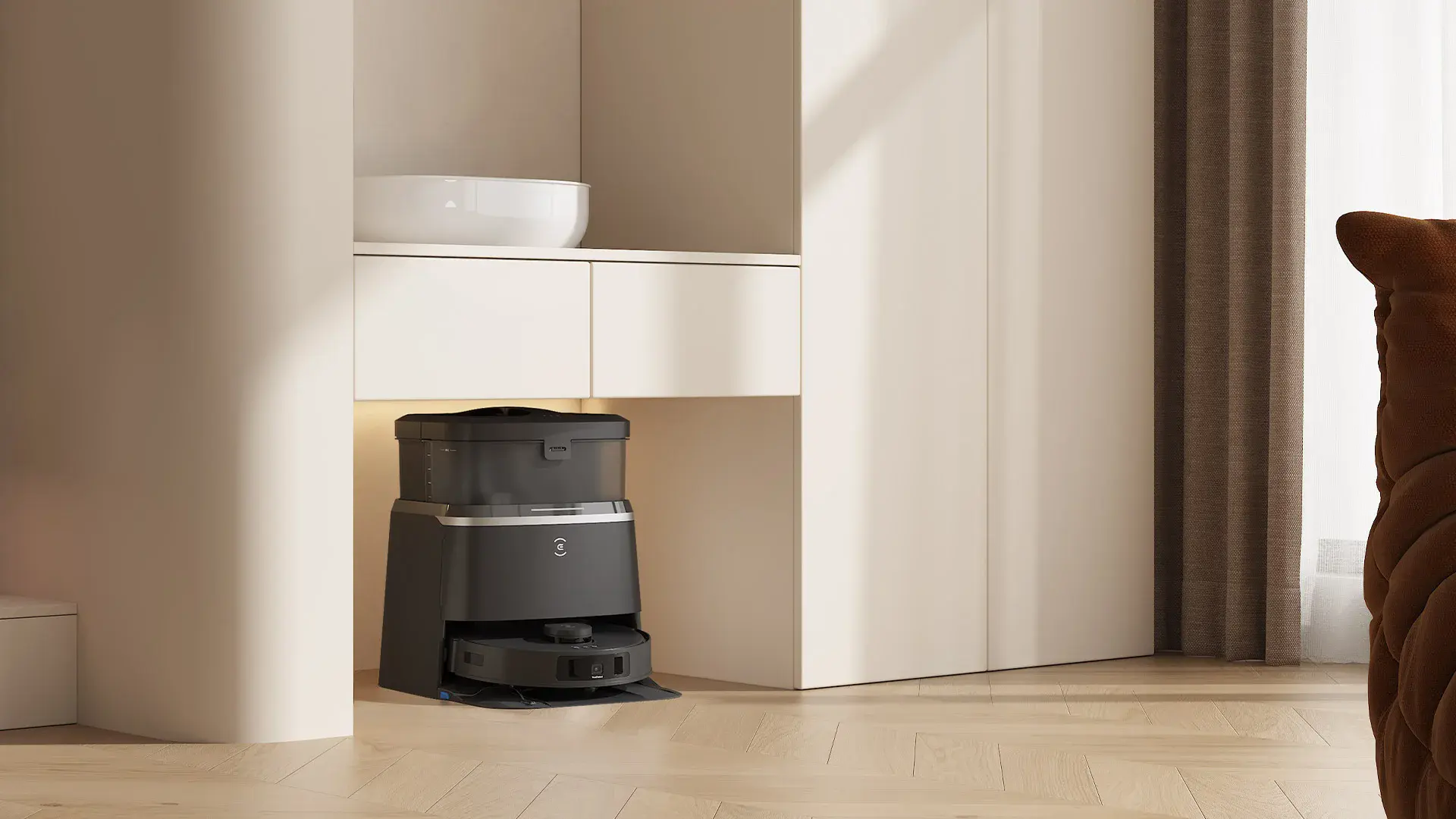 Кнопка запуска робота-пылесоса ECOVACS DEEBOT T30